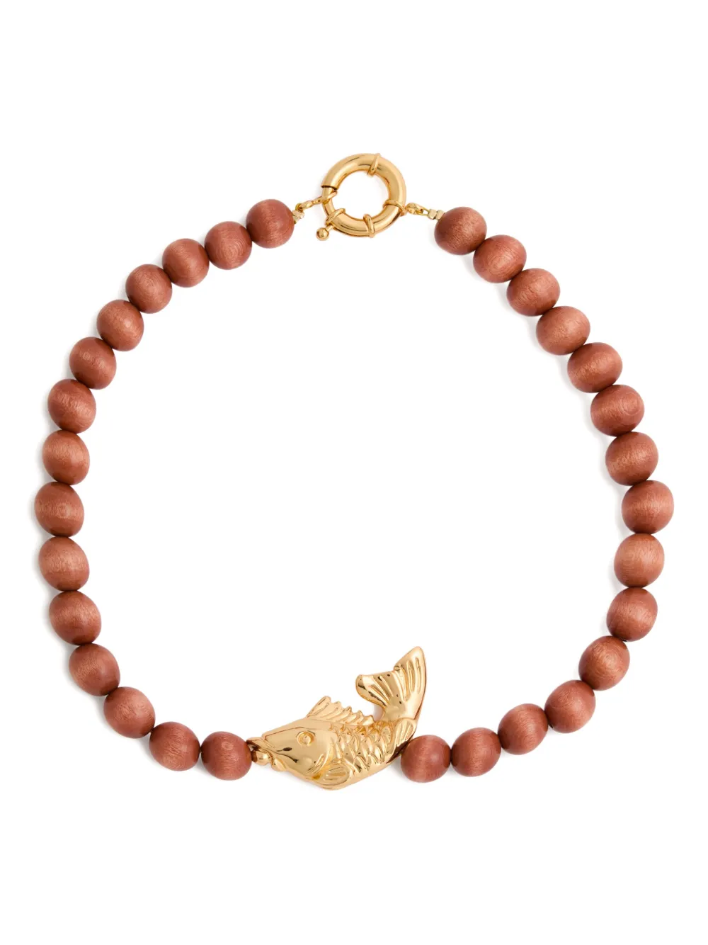 Timeless Pearly Collana con pendente - Marrone