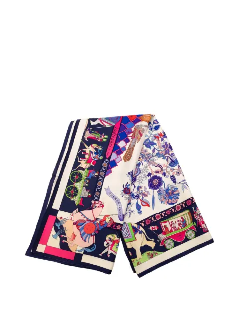 Hermès Pre-Owned 2000-2025 Fantaisies Indiennes Silk Scarf scarves