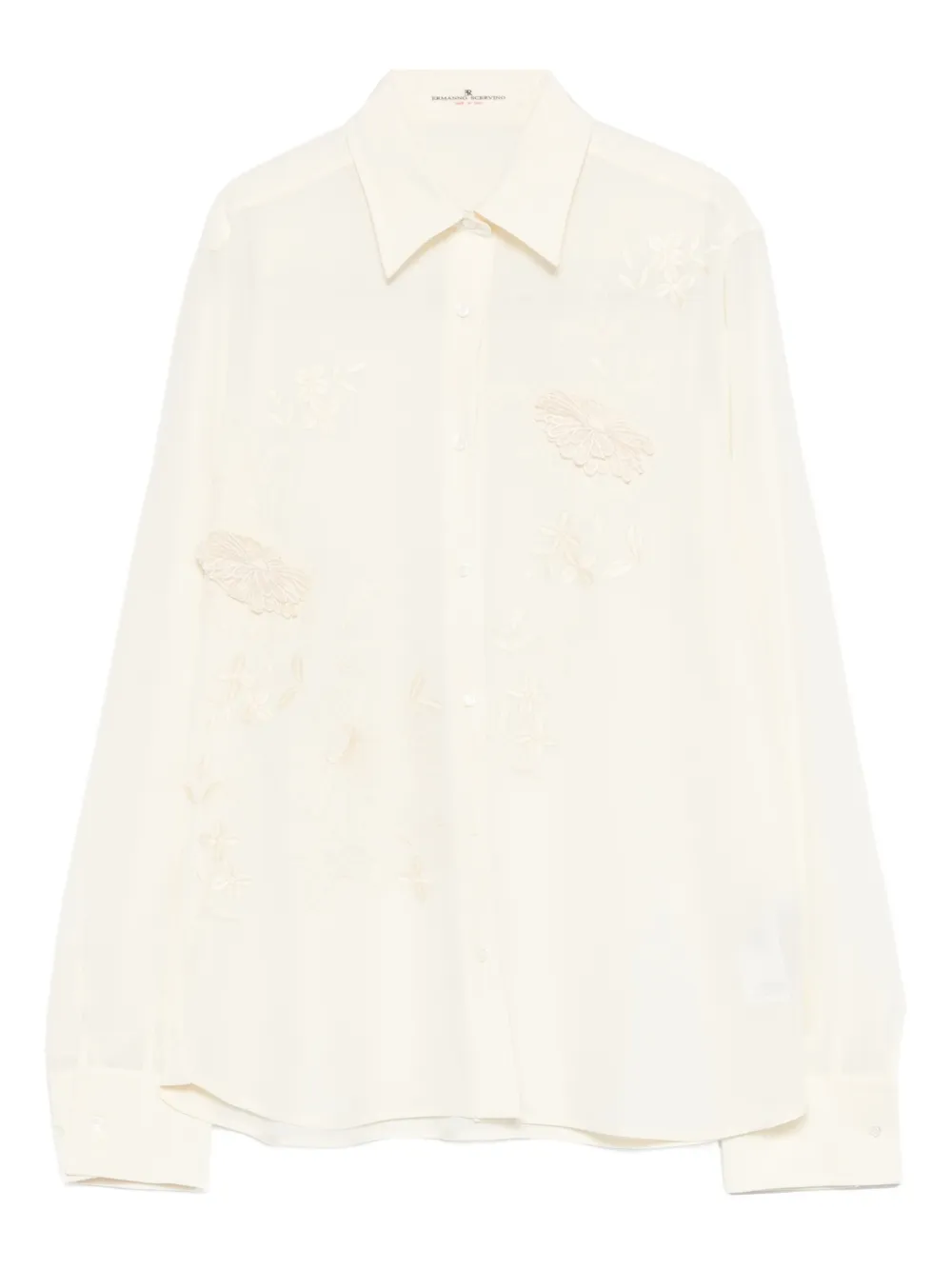 Ermanno Scervino floral shirt - Neutrals