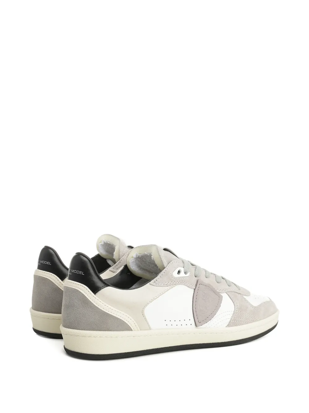 Philippe Model Paris Sneakers met geperforeerd vlak Wit