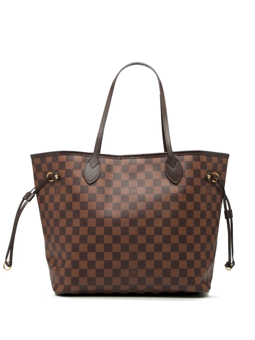 Louis Vuitton Pre-Owned 2015 Damier Ebene Neverfull MM tote bag - Marrone