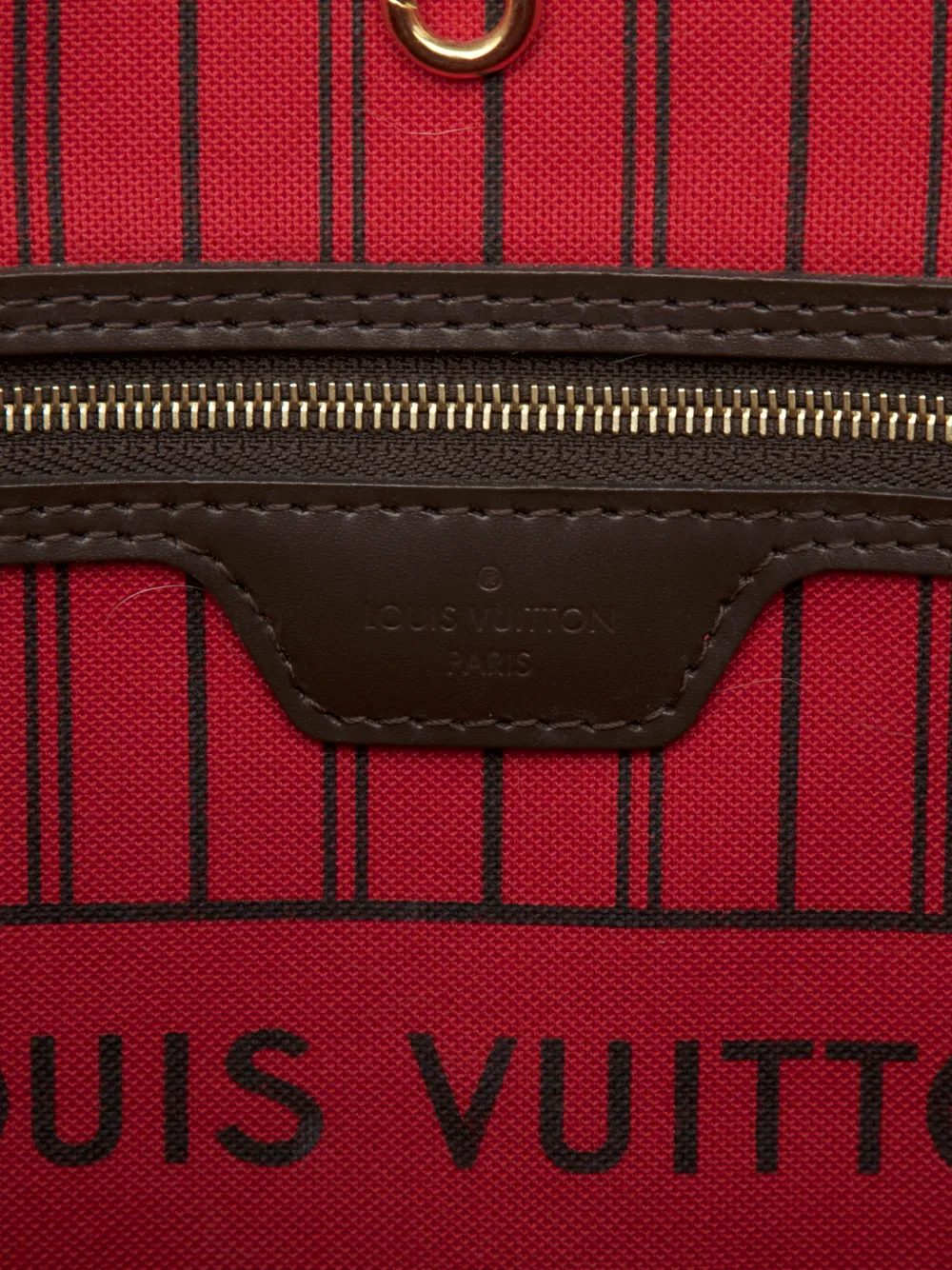 2015 Damier Ebene Neverfull Mm Tote Bag