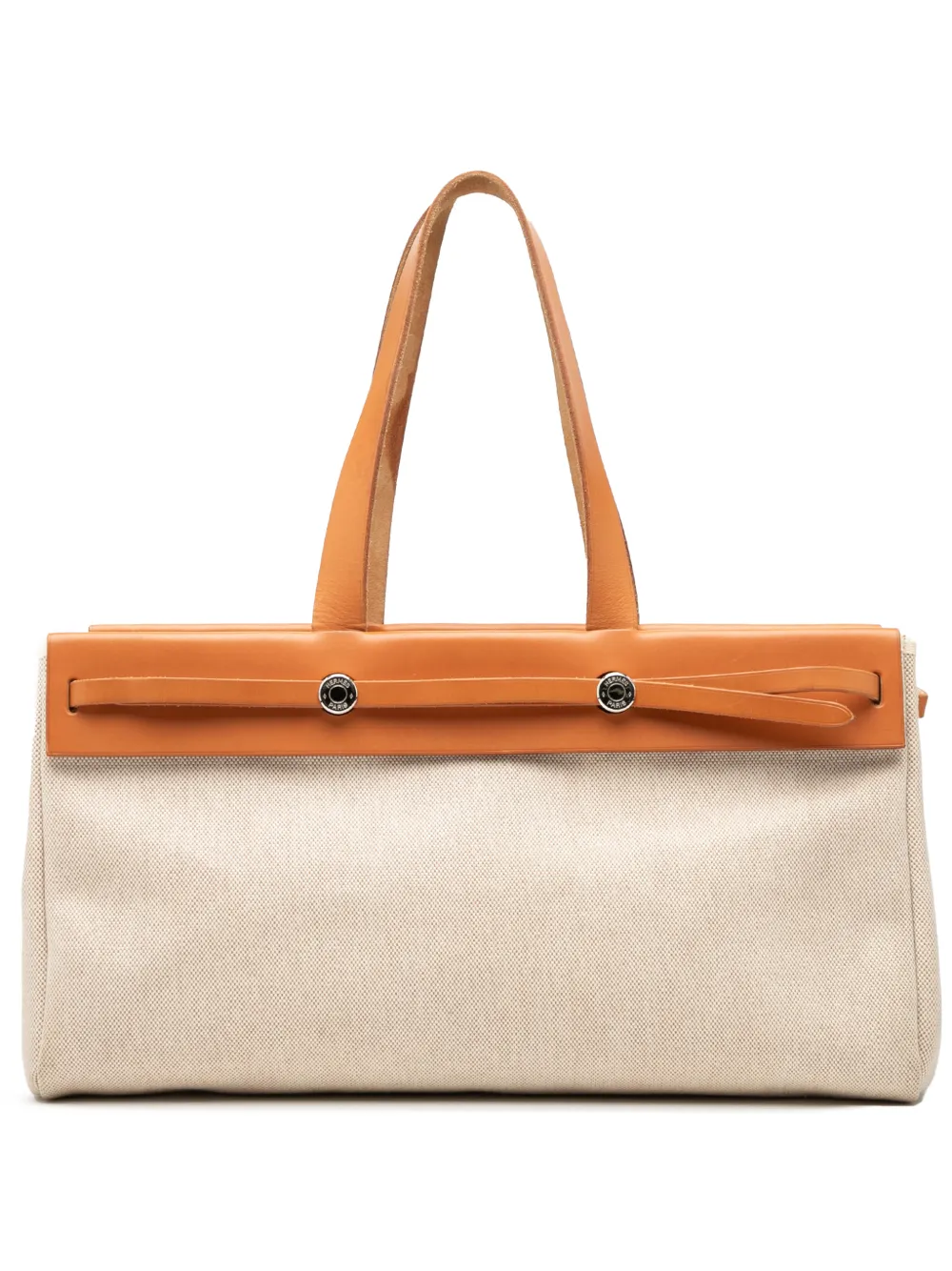 Hermès Pre-Owned 2002 Toile Herbag Cabas MM tote bag | Brown | Image 1