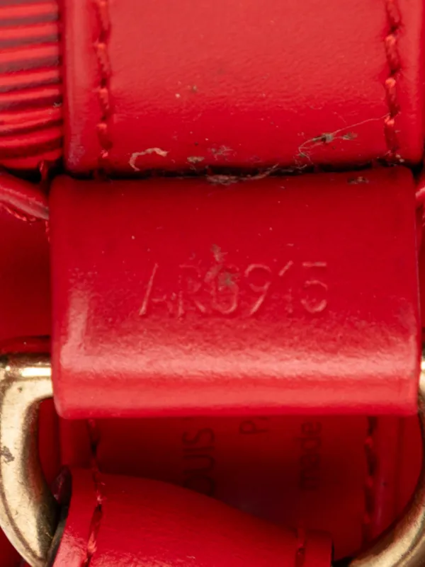 Louis Vuitton Pre-Owned 1995 Epi Randonnee PM Backpack | Red  display picture 3