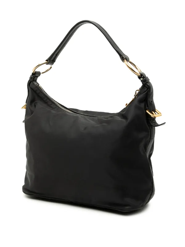 Prada Pre-Owned 2013-2025 テスート ショルダーバッグ | ブラック