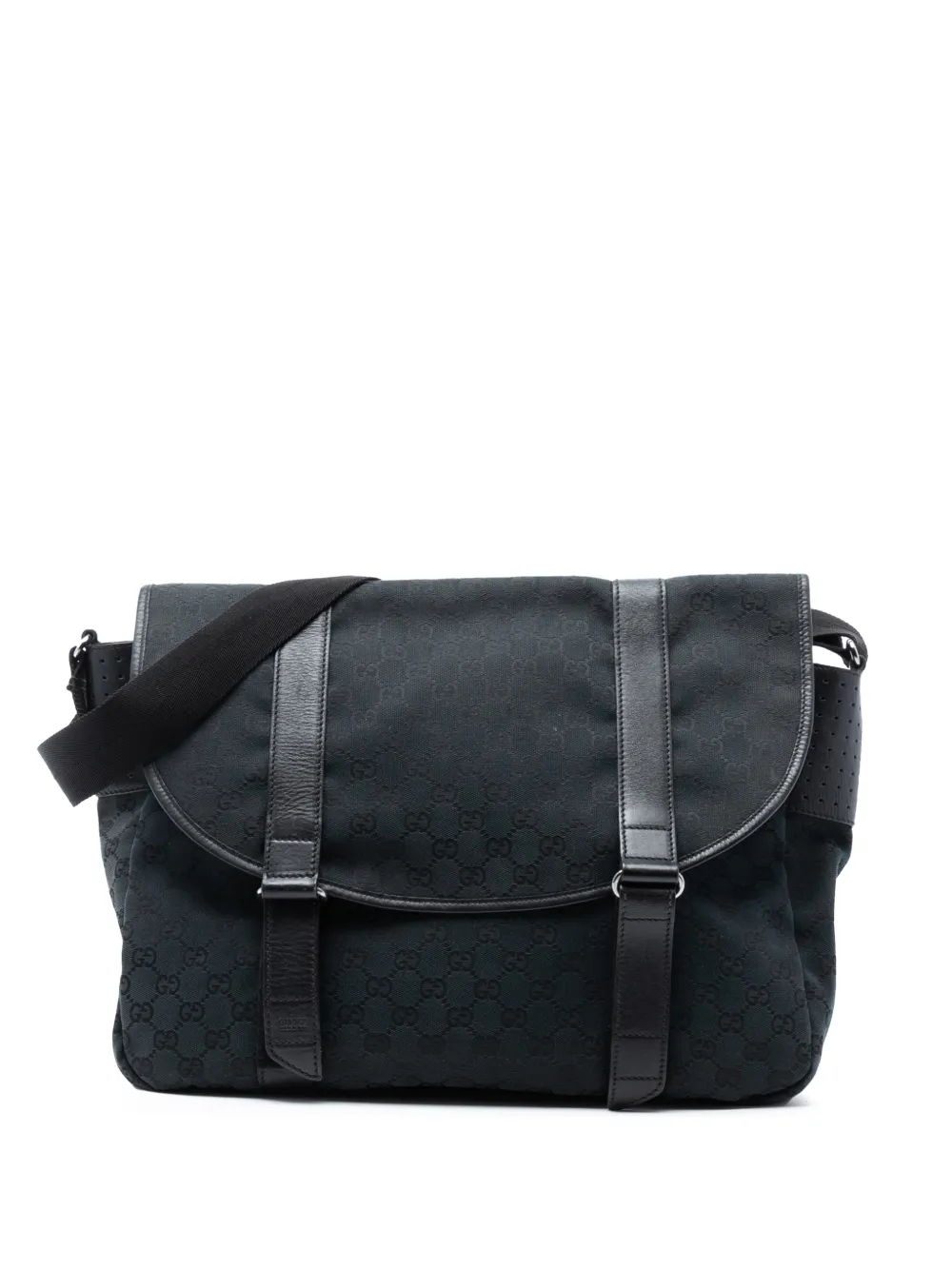 Gucci Pre-Owned 2000-2015 GG Canvas Messenger Bag crossbody bag - Nero