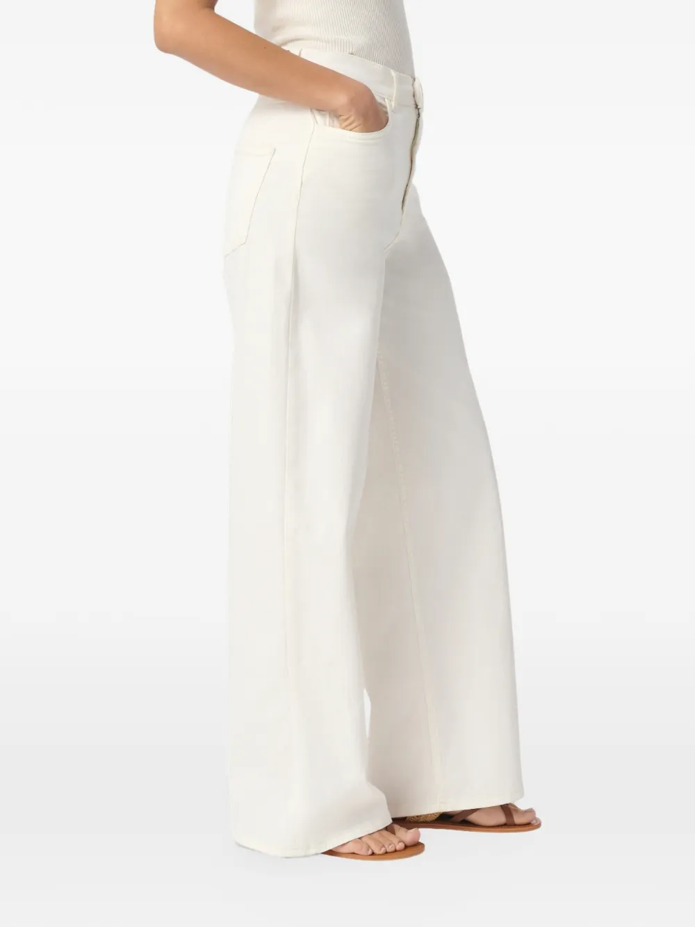 Vanessa Bruno Bilbao wide-leg jeans - Bianco