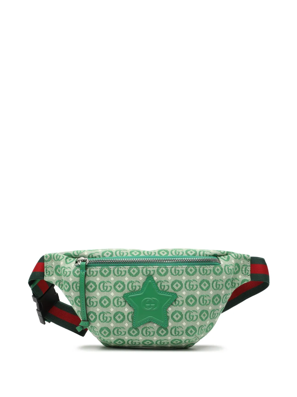Gucci Pre-Owned Marsupio Kids Star in tela GG 2016-2025 - Verde