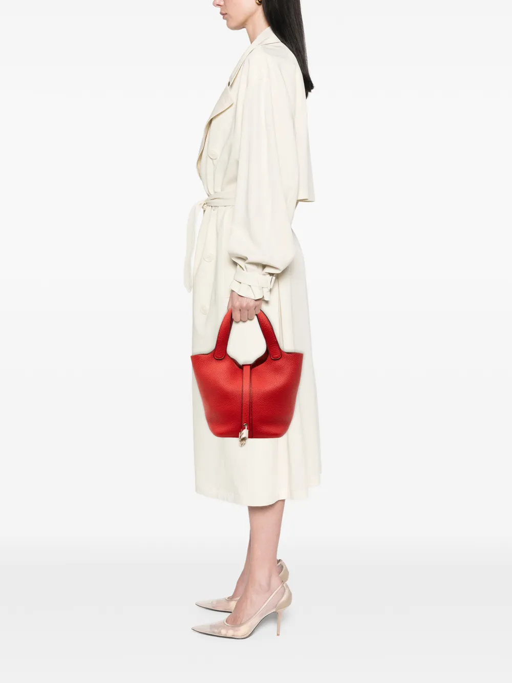 Hermès Pre-Owned 2020 Clemence Picotin Lock 18 handbag | Pre-Owned | Image 2