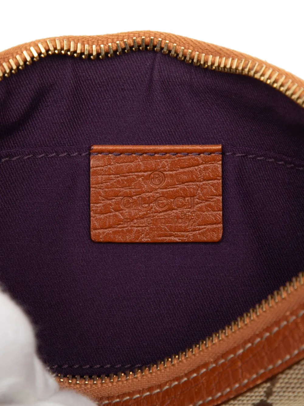 2000-2015 Gg Canvas Jolicoeur Pochette Clutch Bag