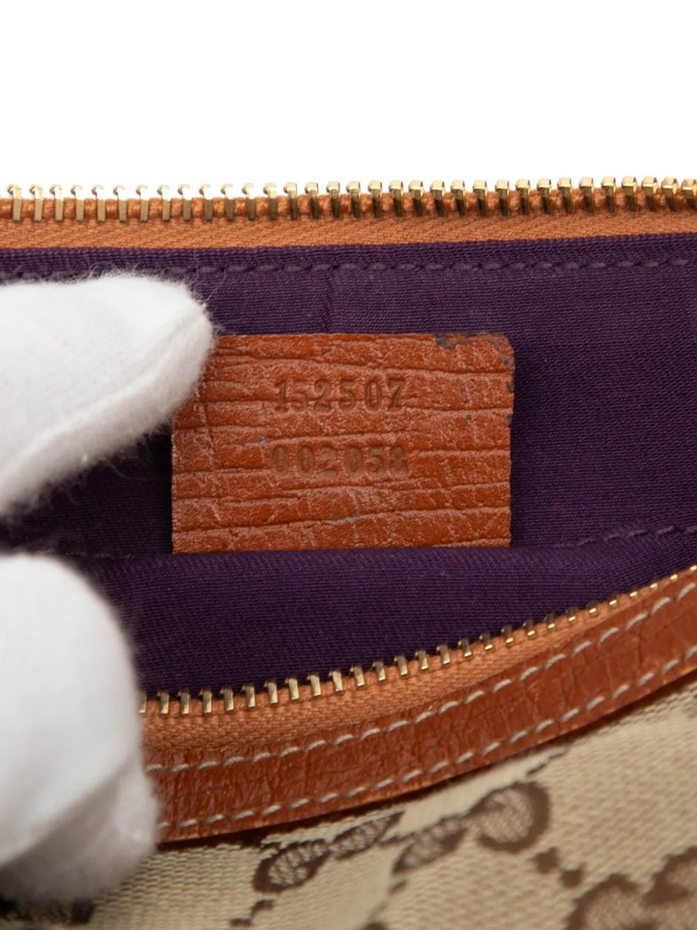 2000-2015 Gg Canvas Jolicoeur Pochette Clutch Bag