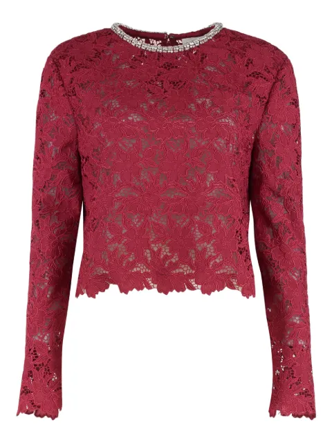 Self-Portrait spetstopp med strass