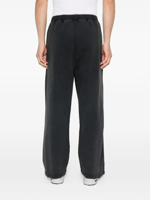 Balenciaga masking-tape Track Pants | Black | FARFETCH ZA