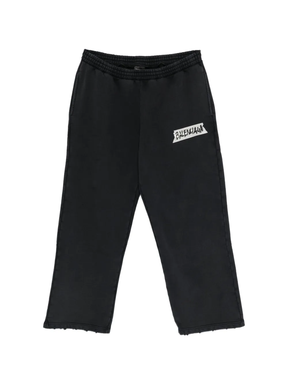 Balenciaga graphic track pants - Nero