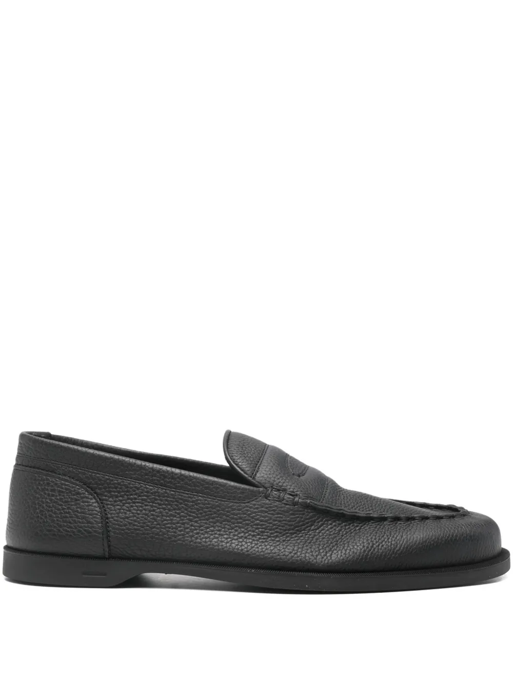John Lobb Loafers met verhoogde zoom Zwart