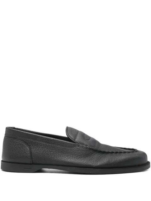 John Lobb raised-seam loafers