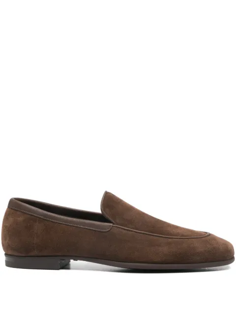 John Lobb loafers i læder