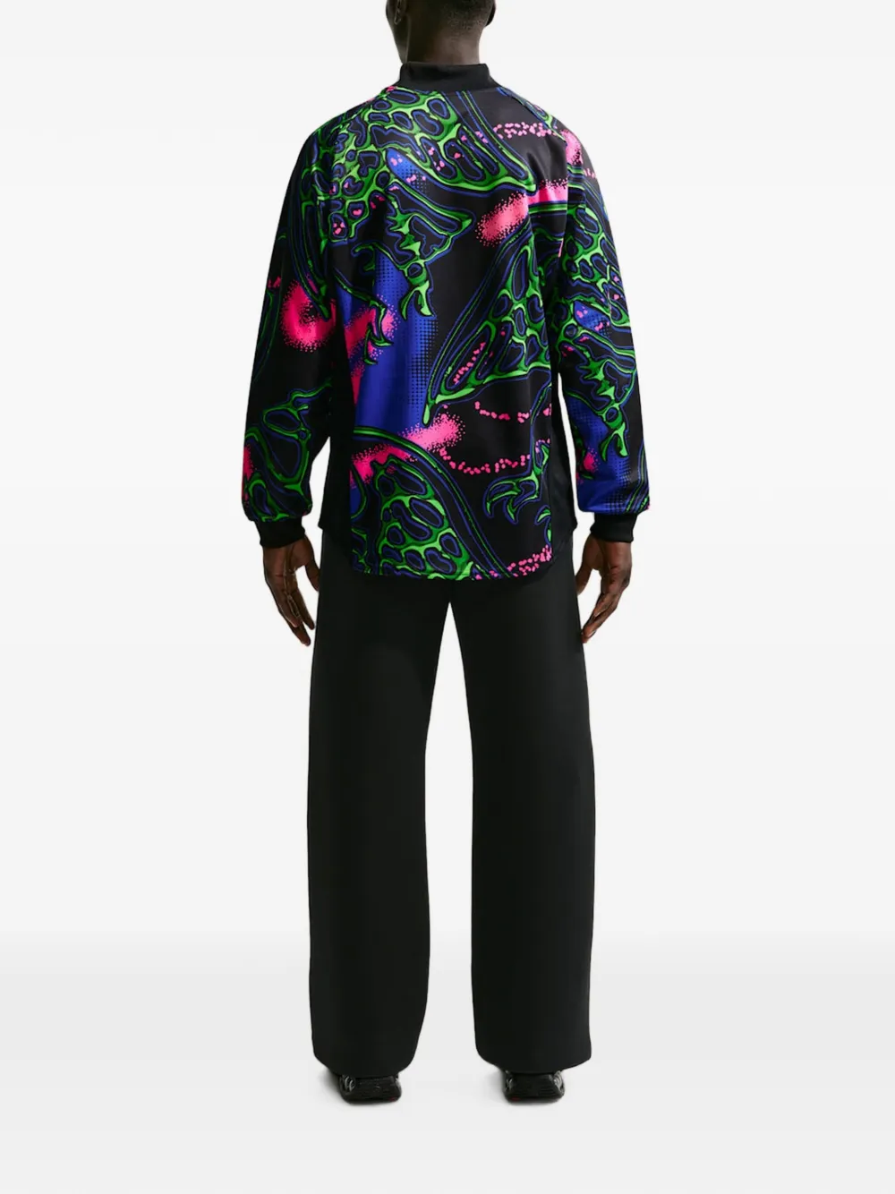 Nike Nigeria Authentic Goalkeeper T-shirt Zwart