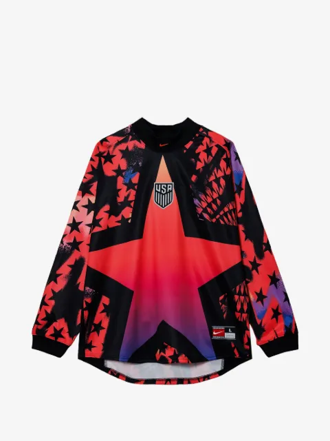 Nike star-print football T-shirt
