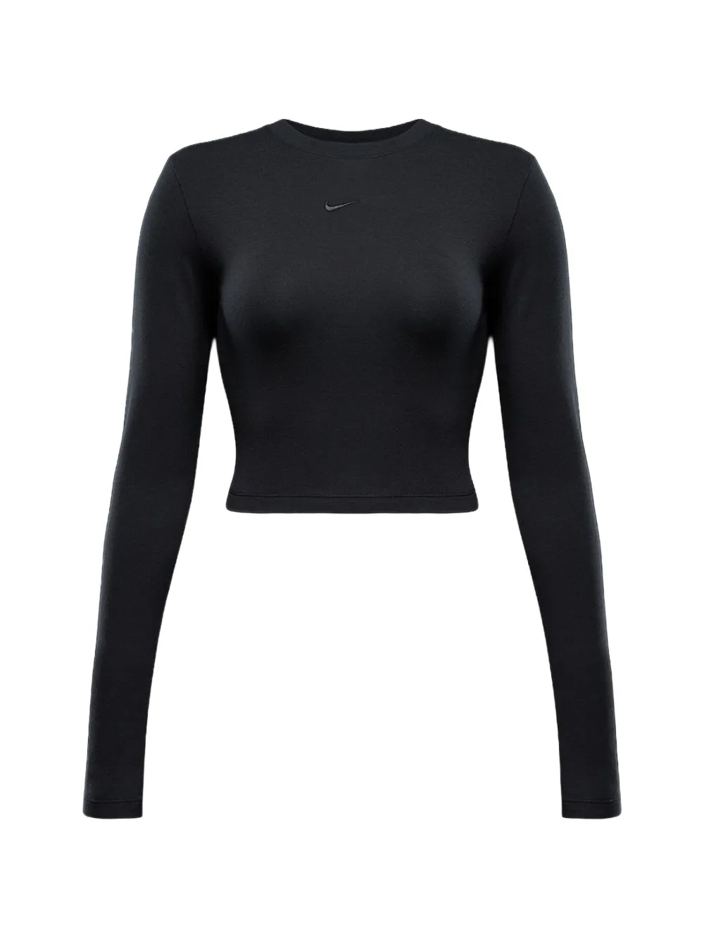 Nike slim cropped top - Schwarz