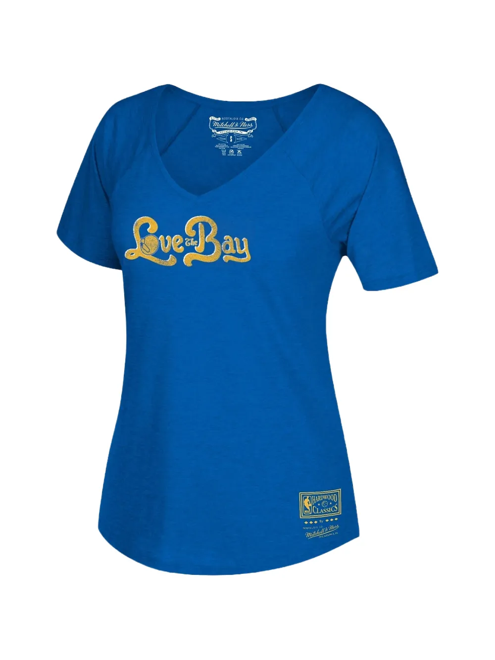 Mitchell & Ness Love The Bay V-neck short-sleeve T-shirt - Blu