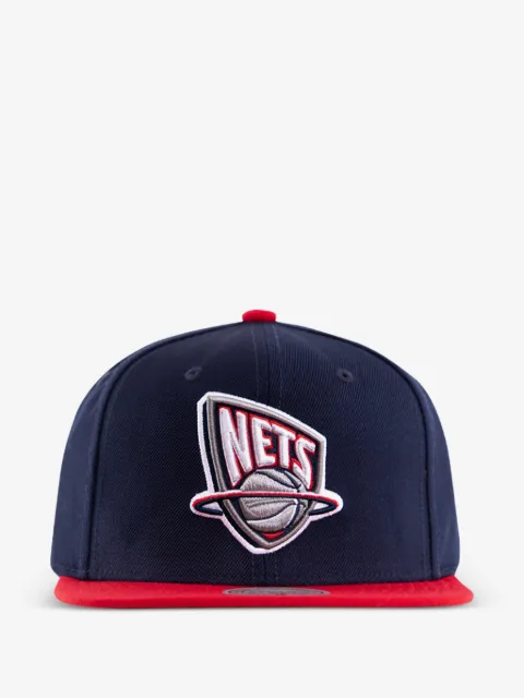 Mitchell & Ness casquette Brooklyn Nets à design bicolore