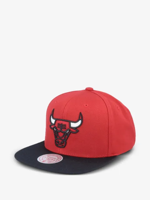 Mitchell & Ness casquette NBA Chicago Bulls Team bicolore à bride arrière