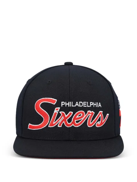 Mitchell & Ness NBA Team Script 2.0 Philadelphia Sixers snapback cap