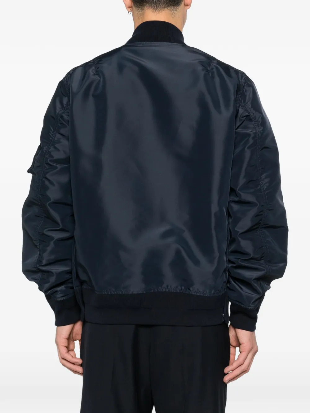 sacai Bomberjack met rits Blauw