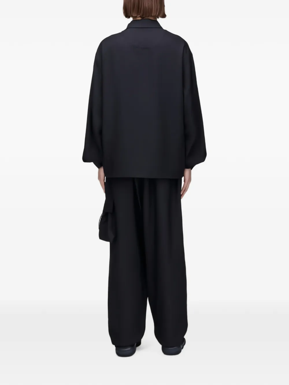 Y-3 Jack met klepzak Zwart
