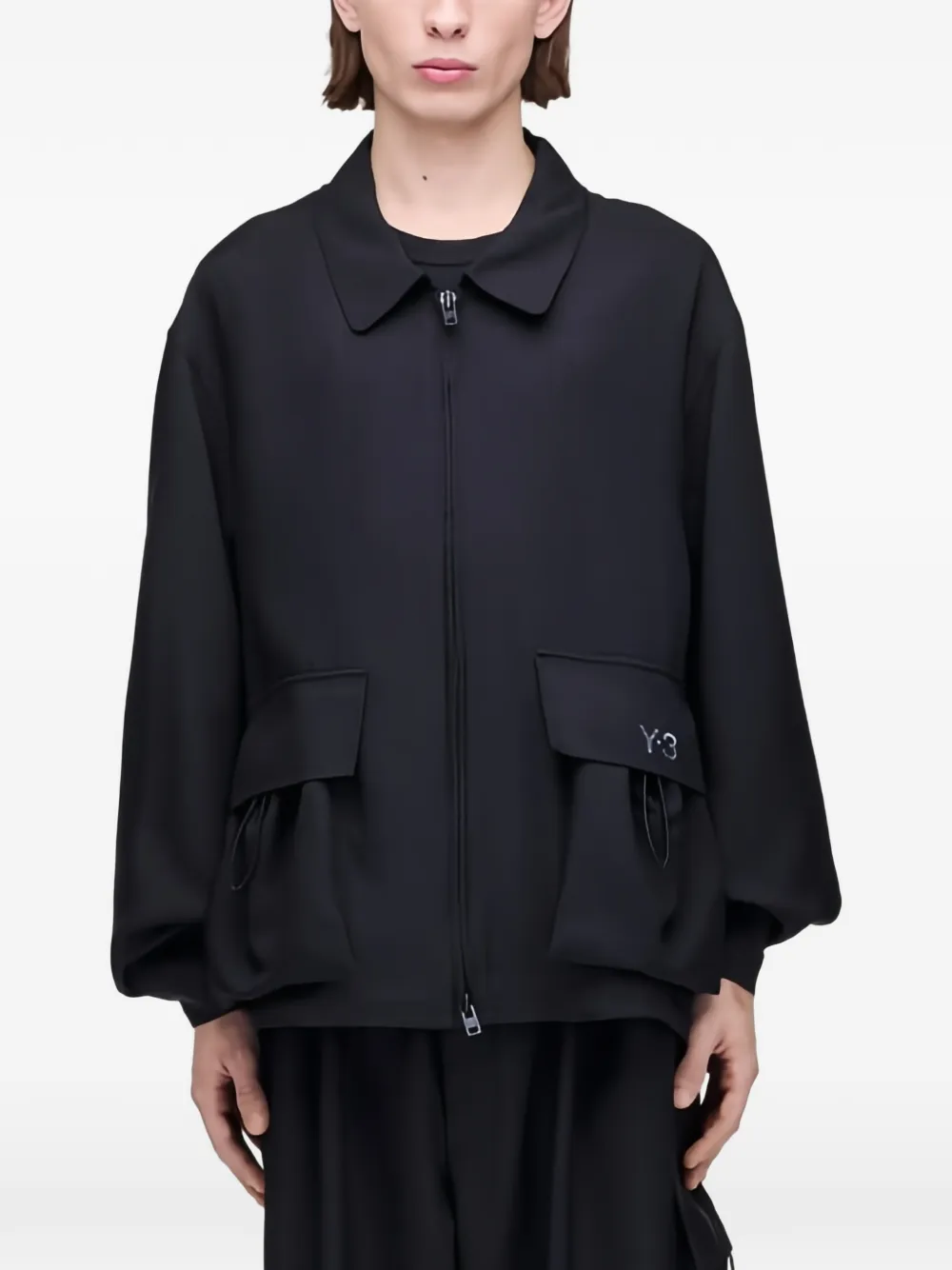 Y-3 flap-pocket jacket