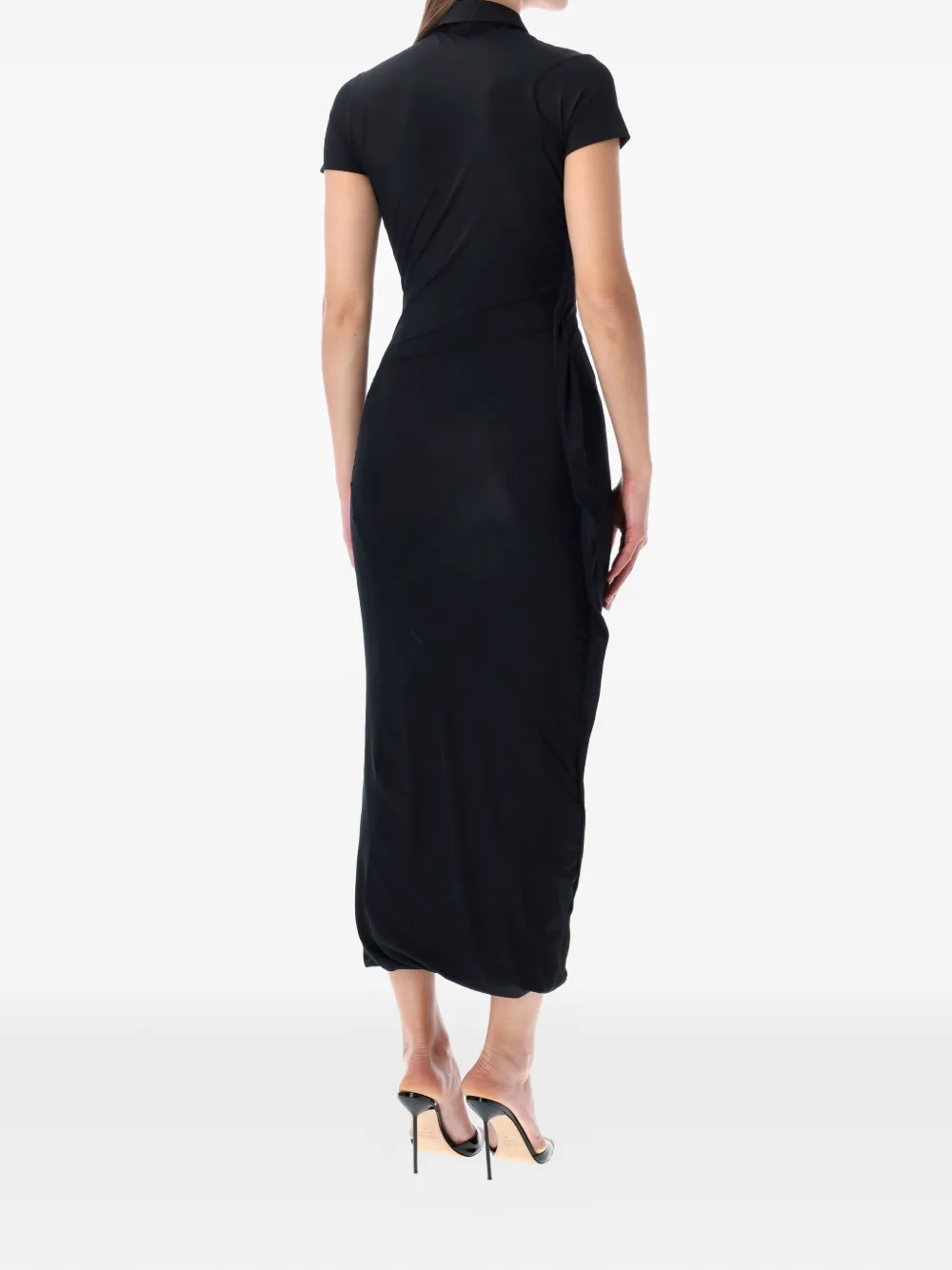 Ottolinger Gedraaide polojurk - Zwart