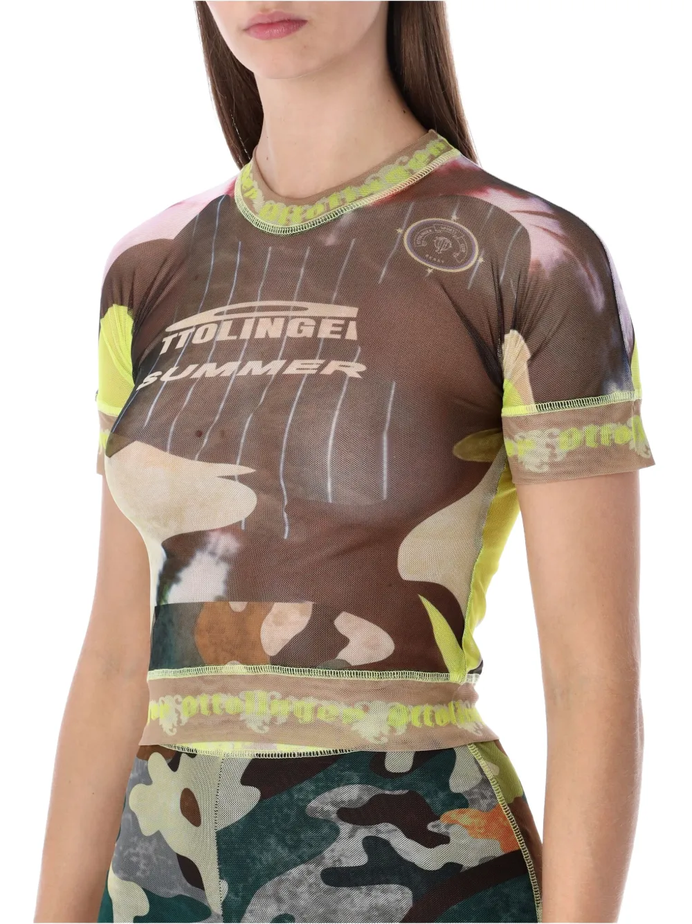  Ottolinger Camouflage T-shirt - Brown 