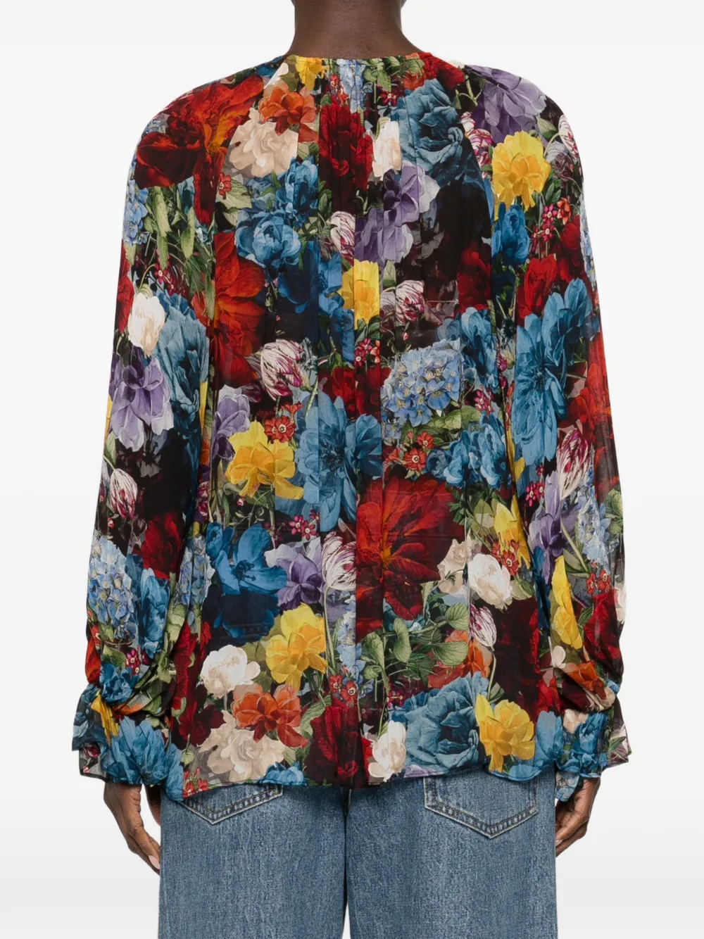 alice + olivia Josephine blouse Blauw