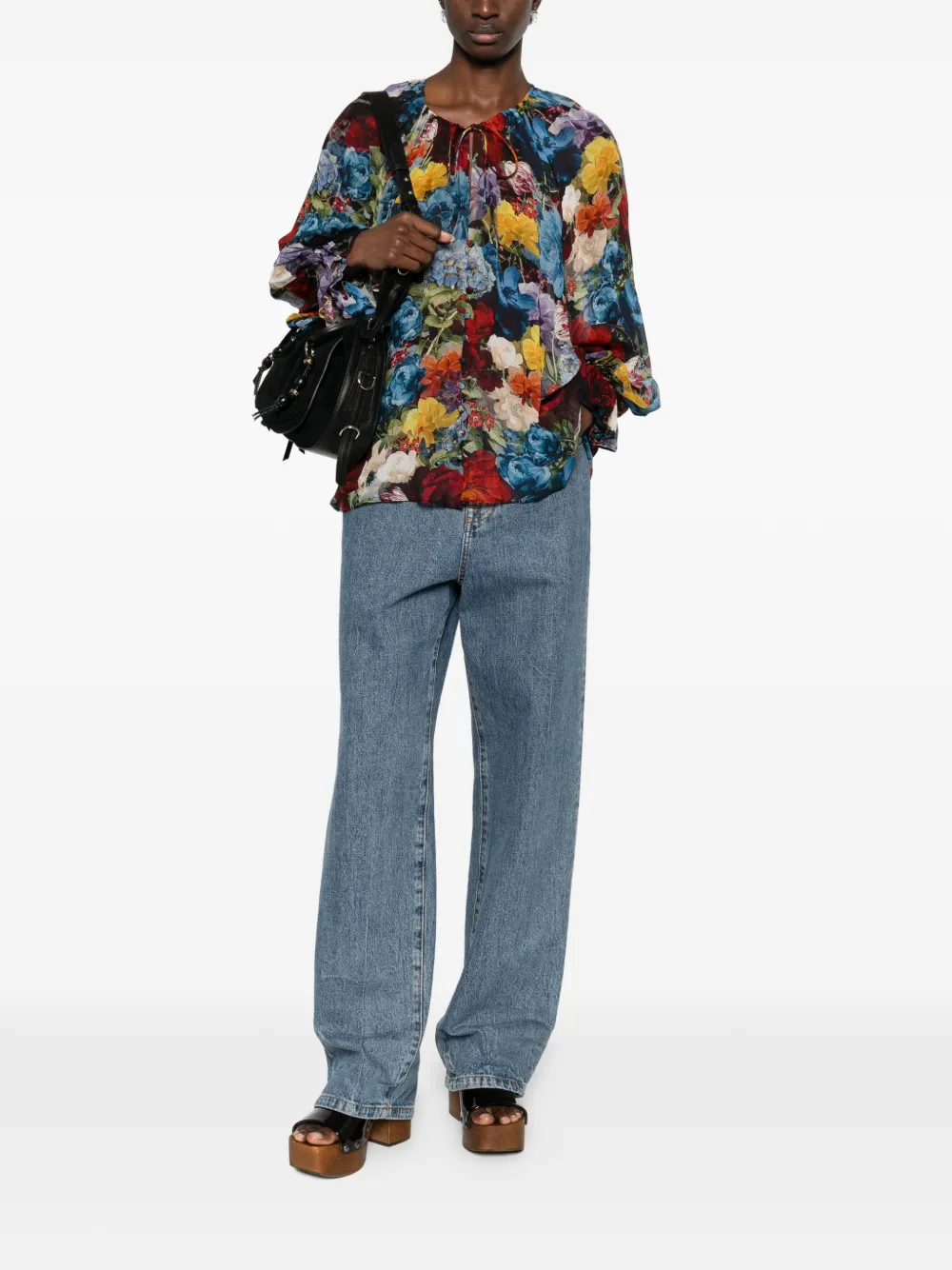 Alice + olivia Josephine blouse - Blauw