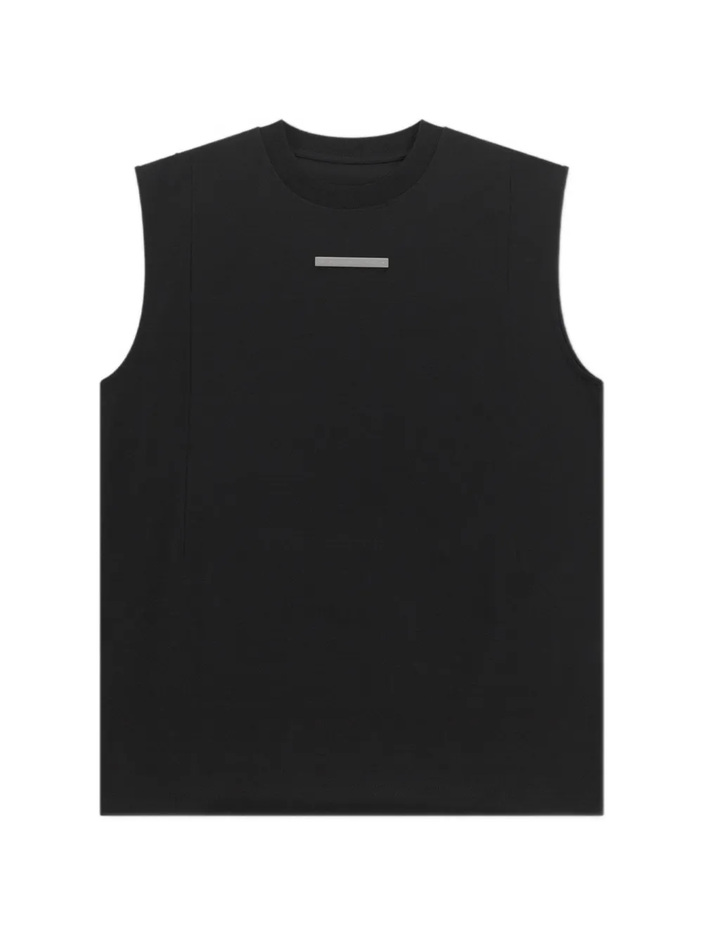 HELIOT EMIL Astrape metal-appliqué tank top - Nero