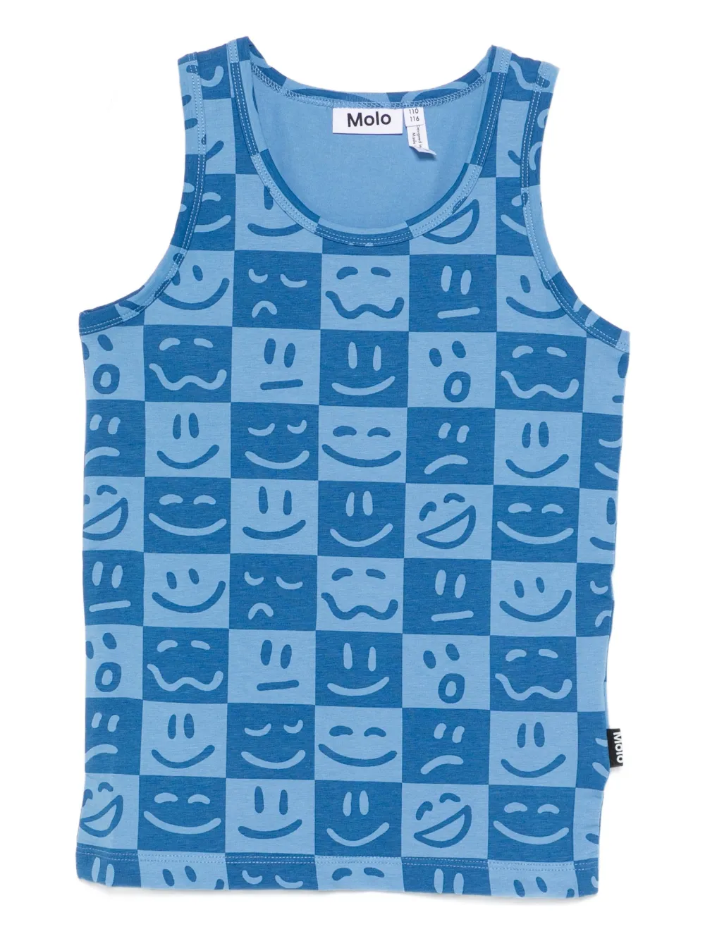  Molo Set De Dos Tops Sin Mangas Jayden - Azul 