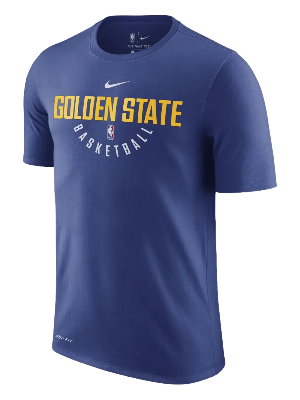 Nike x NBA Golden State Warriors T-Shirt mit Print - Blau