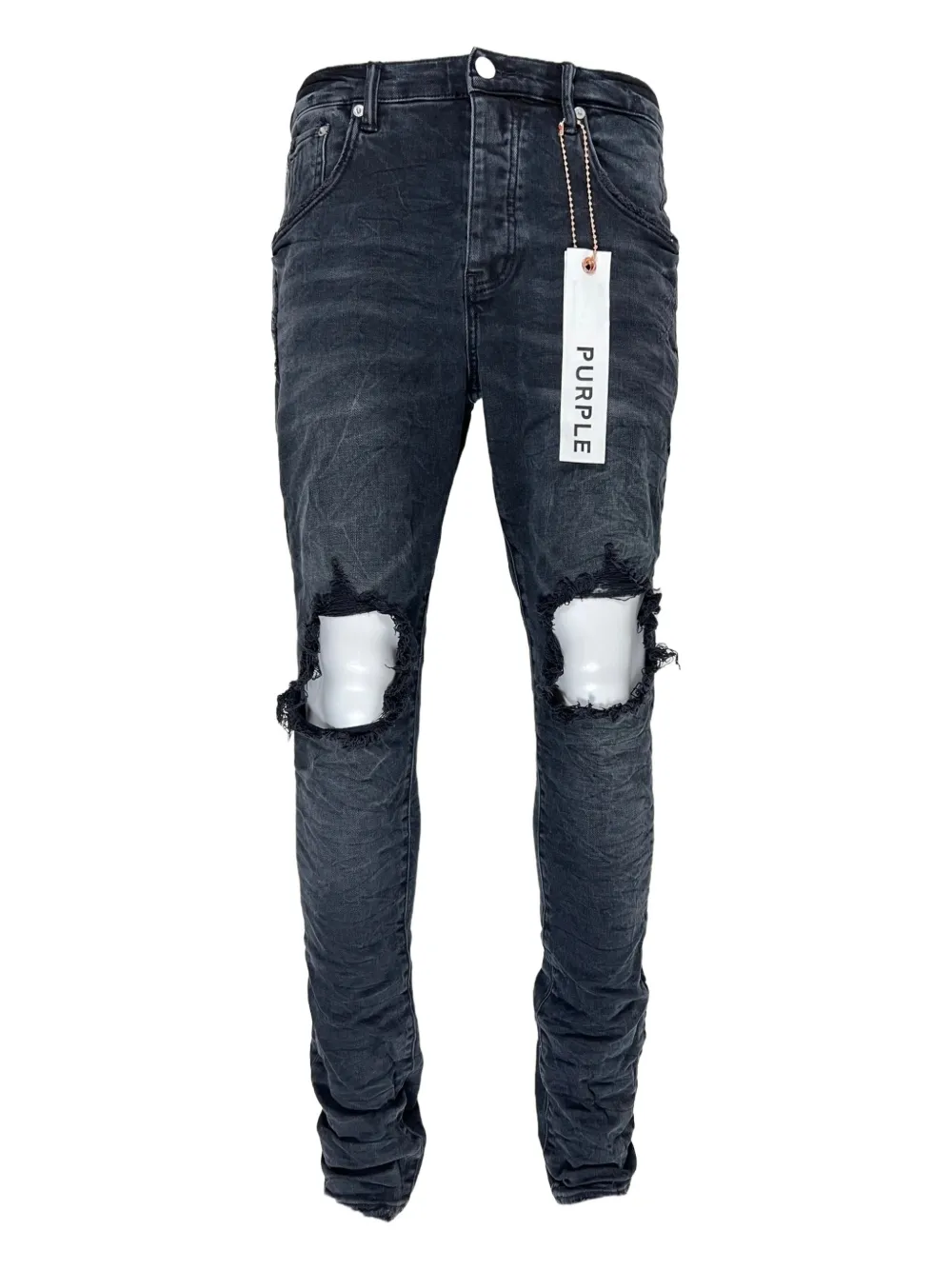 Purple Brand ripped detail jeans - Grigio