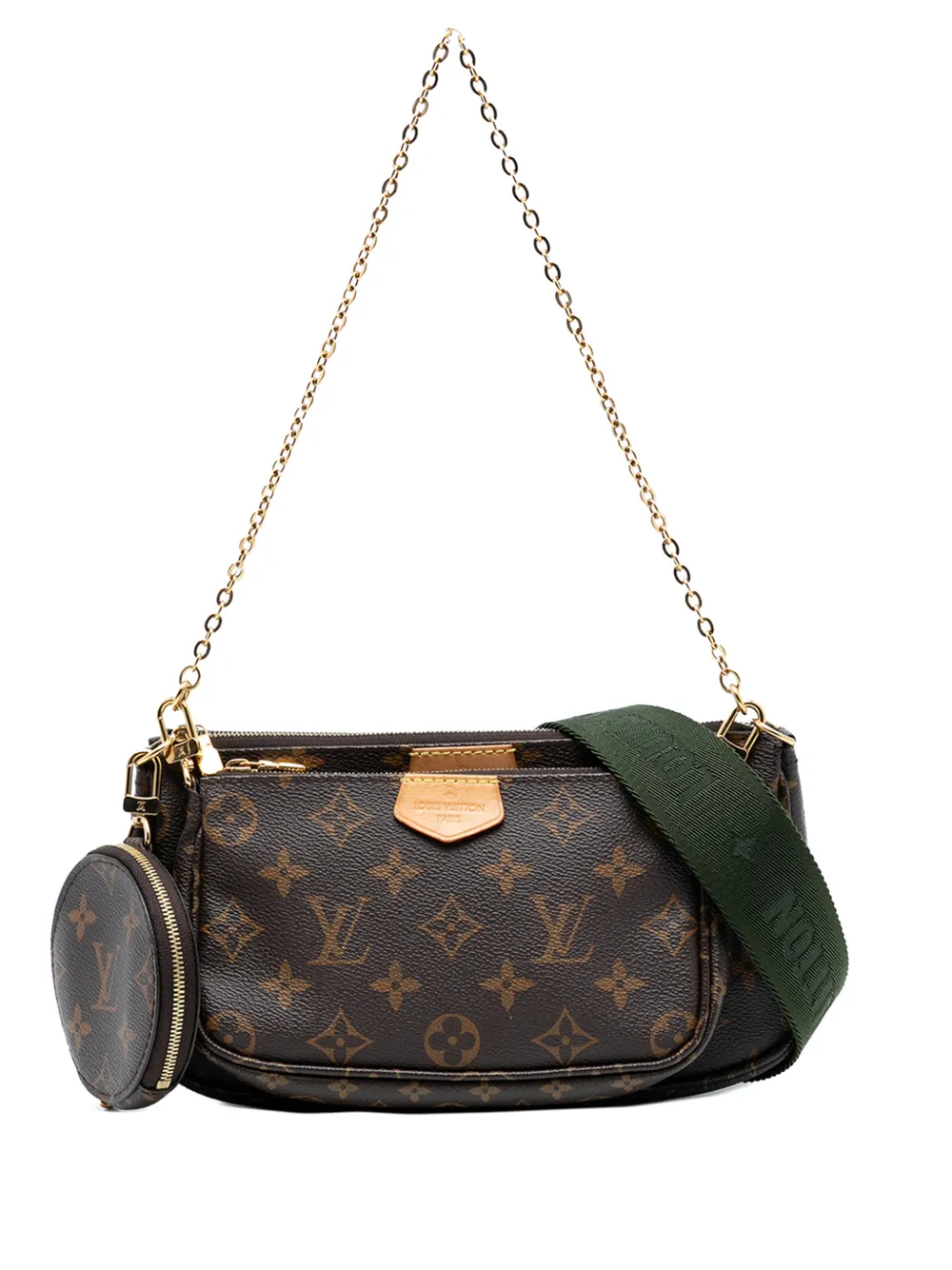 Louis Vuitton Pre-Owned 2021-2025 Monogram Multi Pochette Accessoires satchel - Marrone