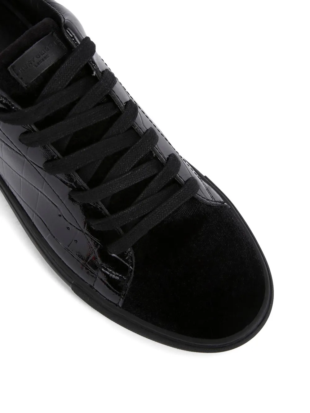 Kurt Geiger London Croc Head sneakers Zwart