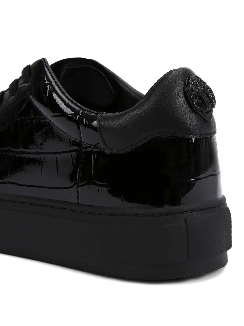 Kurt Geiger London Croc Head sneakers Zwart