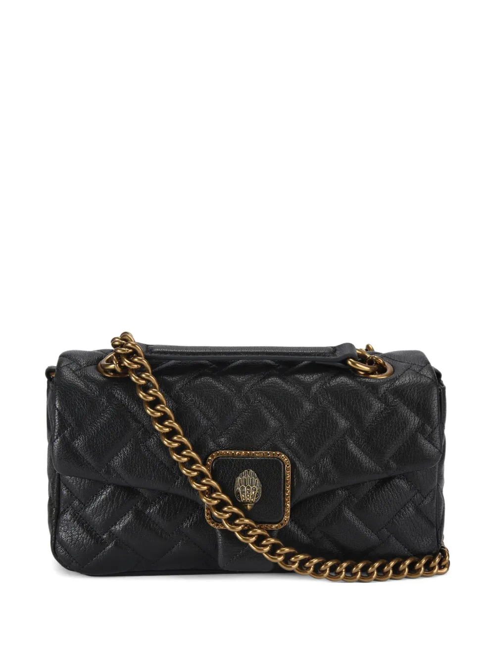 Kurt Geiger London Pimlico quilted eagle cross body bag - Nero