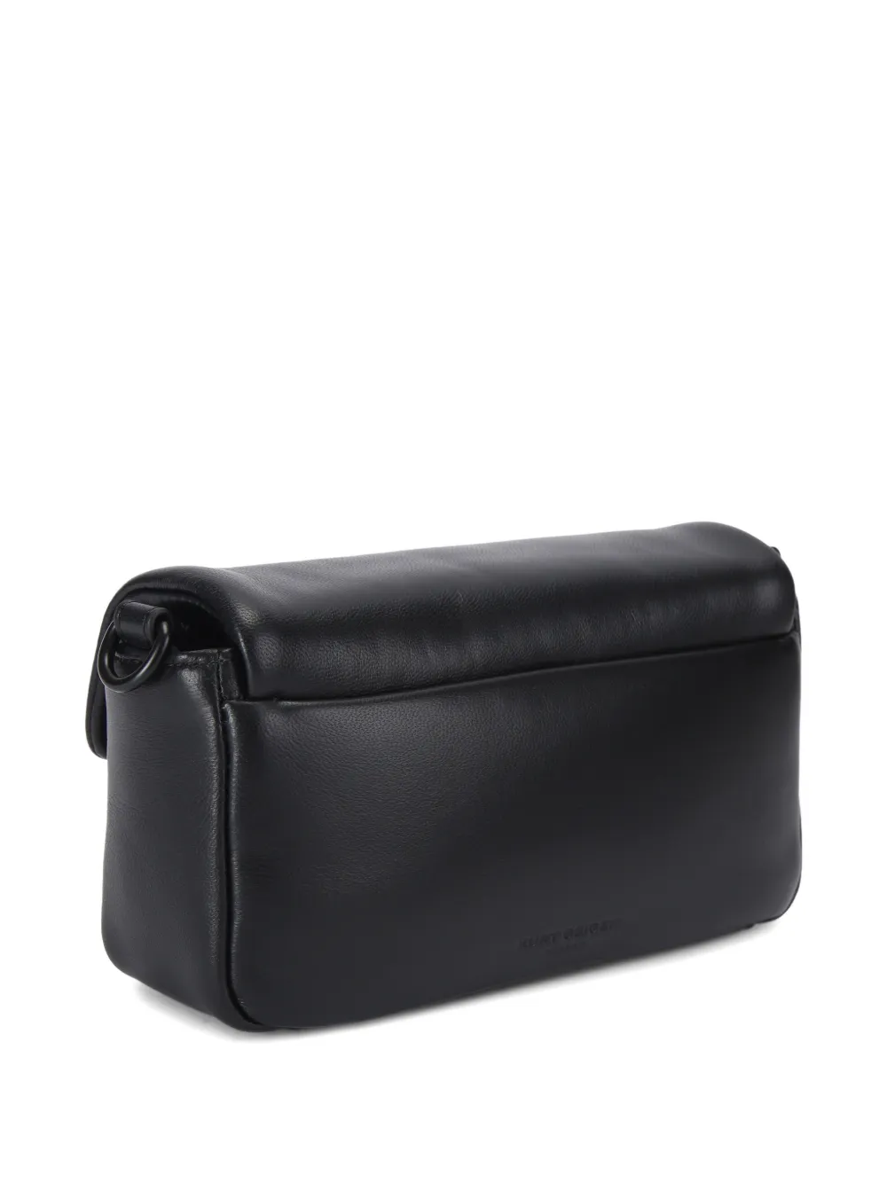 Mini Crystal Eagle Leather Oxford Cross Body Bag