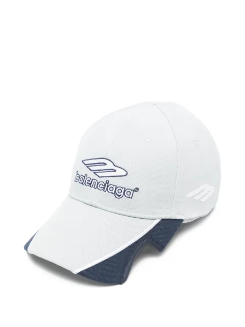 Balenciaga gorra de béisbol bordada