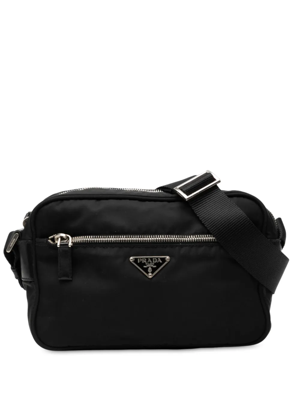 Prada Pre-Owned 2013-2025 Tessuto Camera Bag crossbody bag - Nero