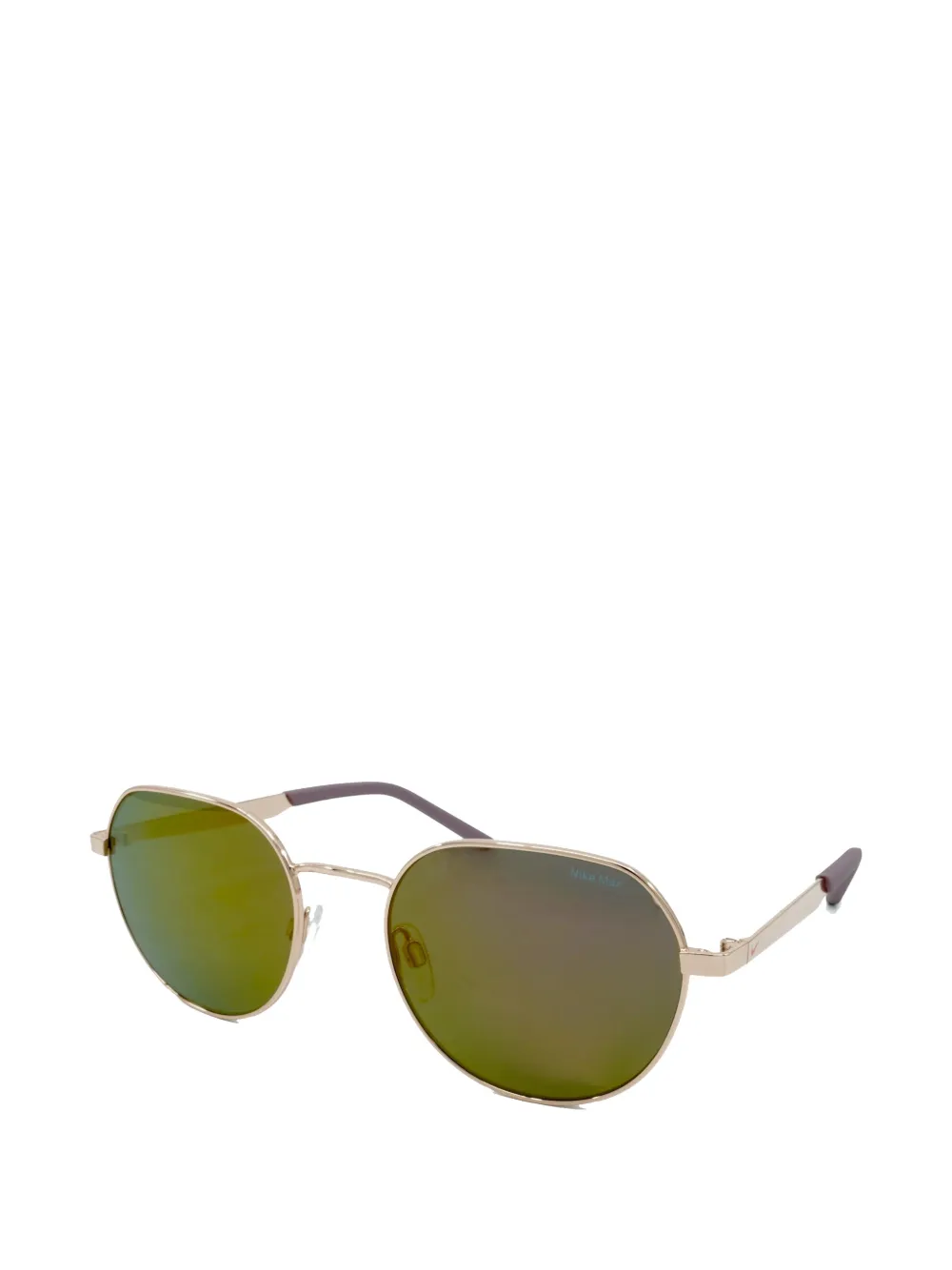 Nike Traveler Trend geometric-frame sunglasses Goud
