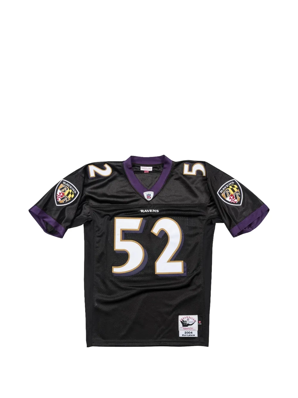 Mitchell & Ness T-shirt NFL Ray Lewis Baltimore Ravens 2004 - Nero