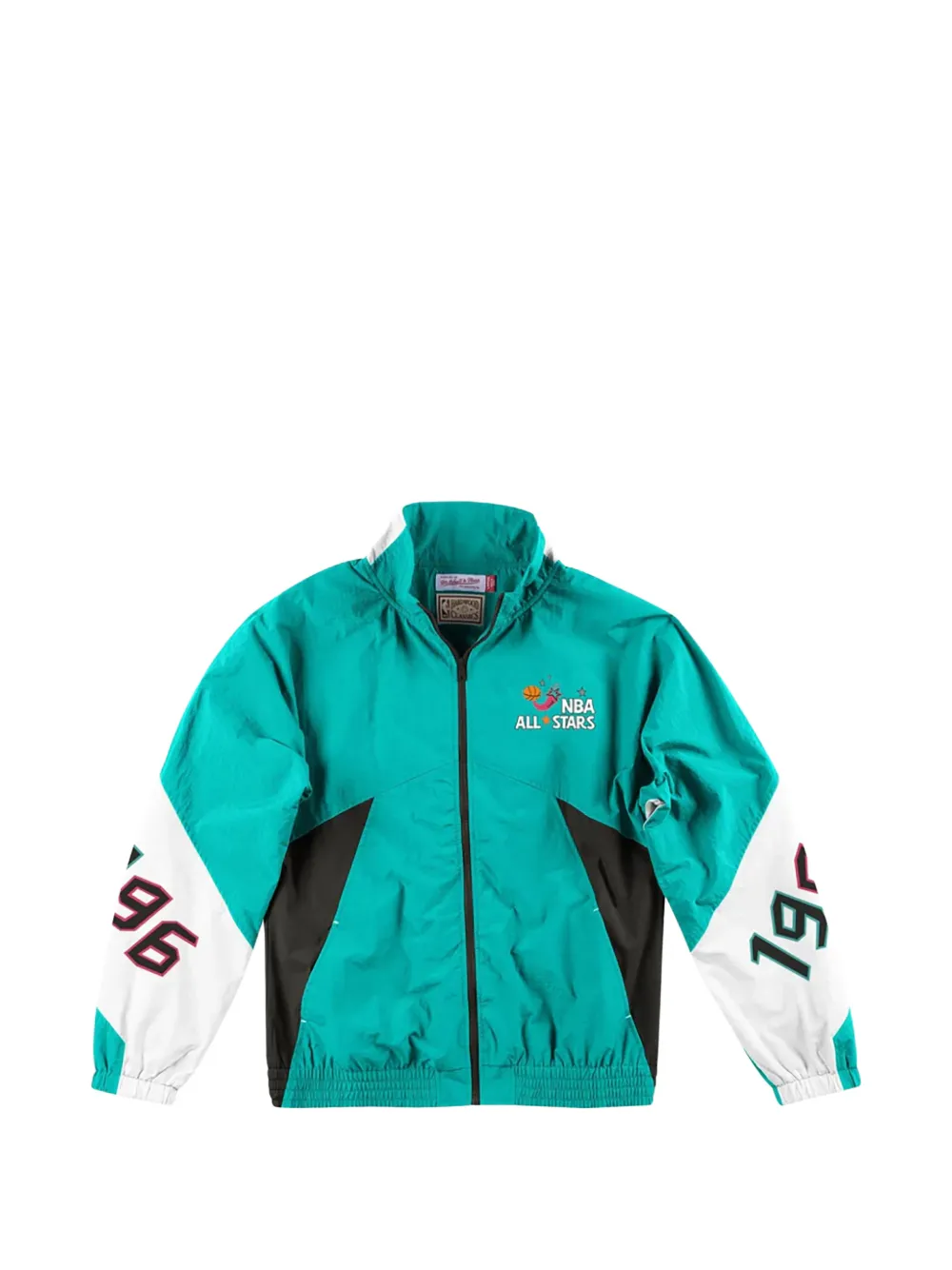 Mitchell & Ness Nba-print Windbreaker In Multi