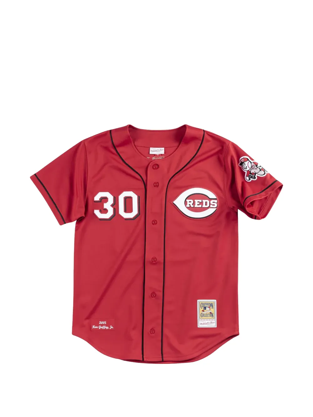 Mitchell & Ness T-shirt MLB Ken Griffey Jr. Alternate 2005 Cincinnati Reds - Rosso